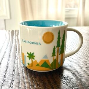 California “You Are Here” Starbucks 14 oz Mug